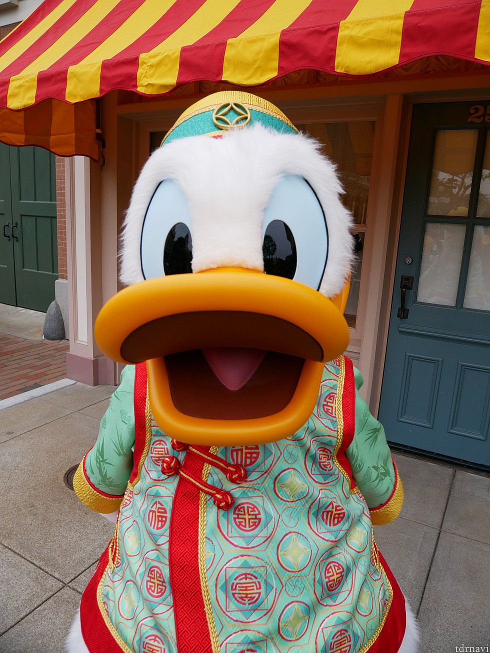 ドナルド単独の時に会いました😍