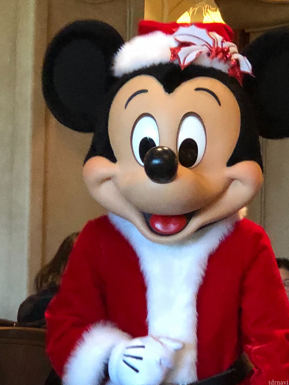 サンタミッキーに🤶会えます🎄