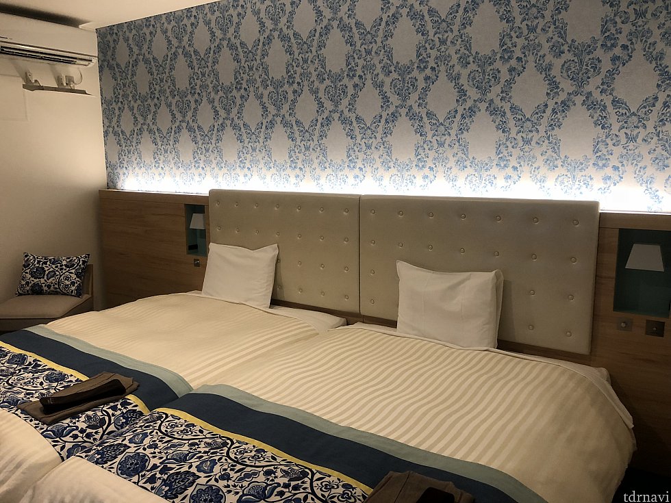 今回泊まったお部屋がこちら!
落ち着いた雰囲気のお部屋です。