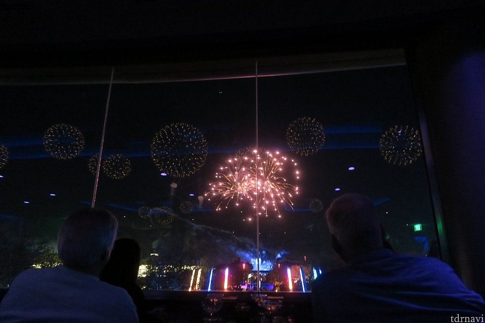 座席からの眺め