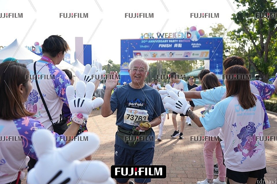 レース中の写真もダウンロードできます