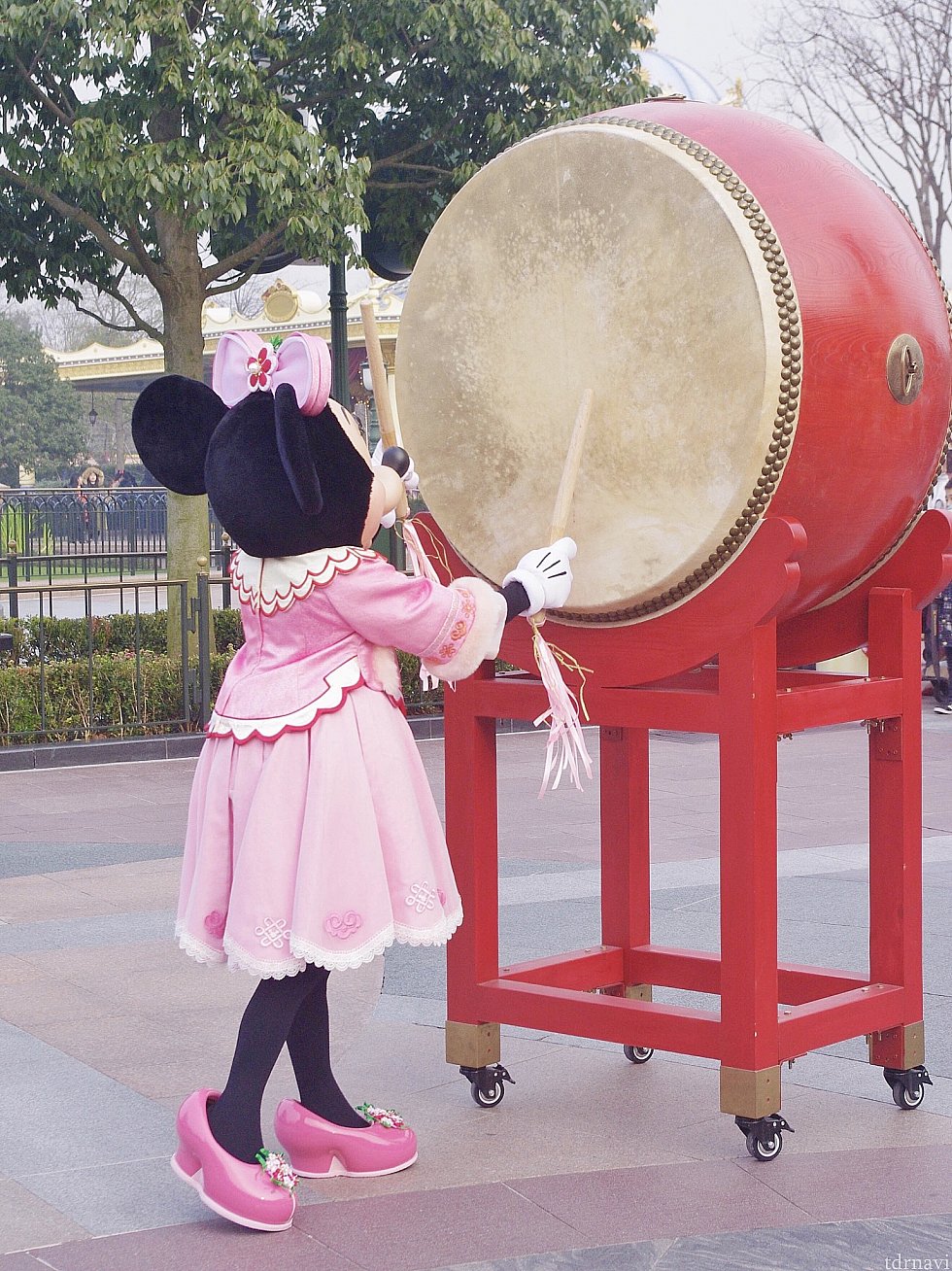 ミニーちゃんは右側♡