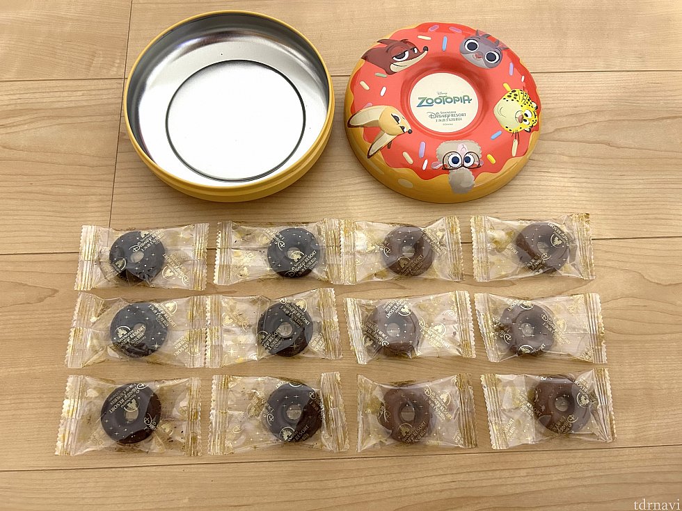ドーナツ型クランチチョコレート