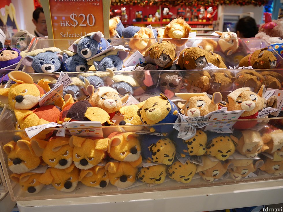 主要キャラはないけれど、ズートピアのツムツムは20ドル!定価だと65ドルとかなのでお得☆