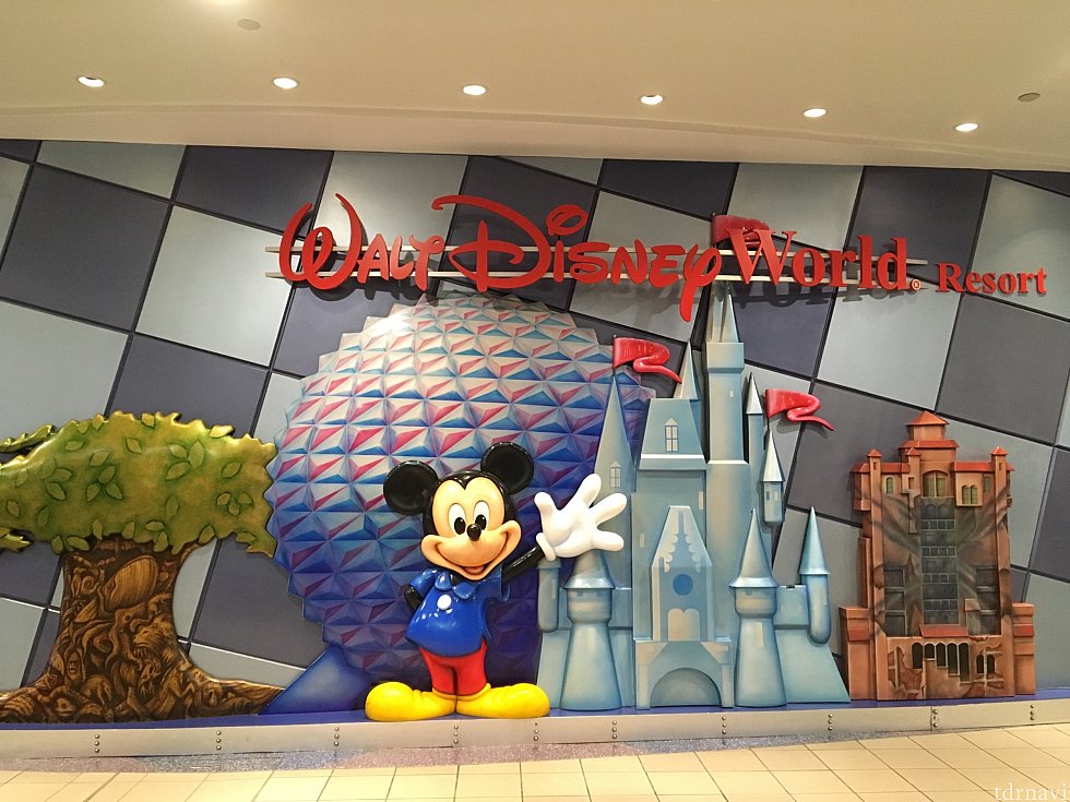 オーランド空港のディズニーストア