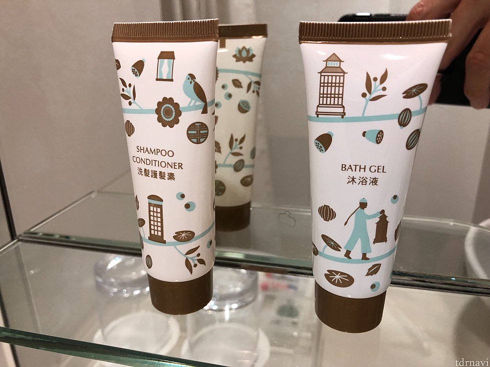 アメニティがちょっと可愛かったです。