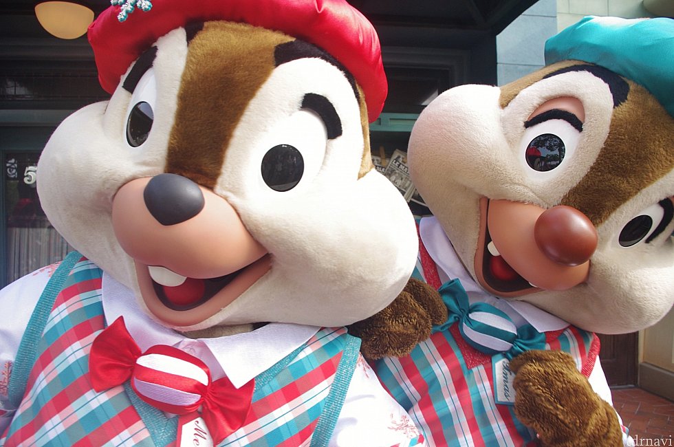チップが『Merry』でデールが『Xmas』のタグ♡