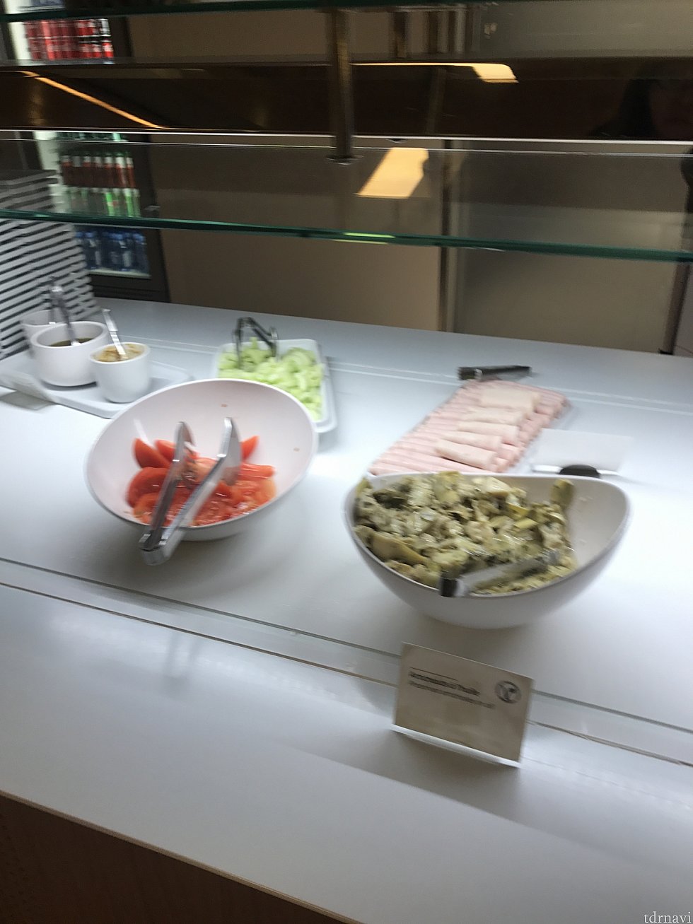 エールフランスラウンジ内