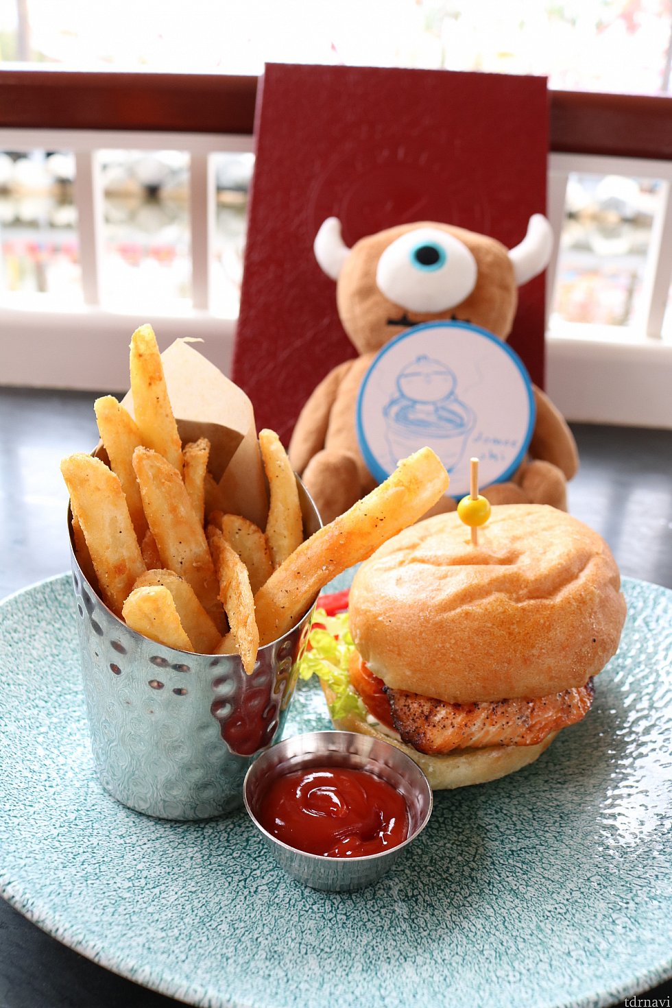 サーモンバーガー!
