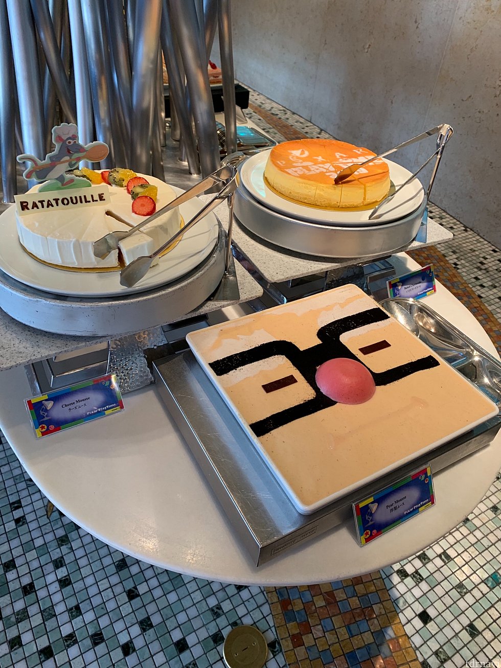 スイーツはモチーフにしたものが多く、とても可愛くて食べるのがもったいなかったです笑