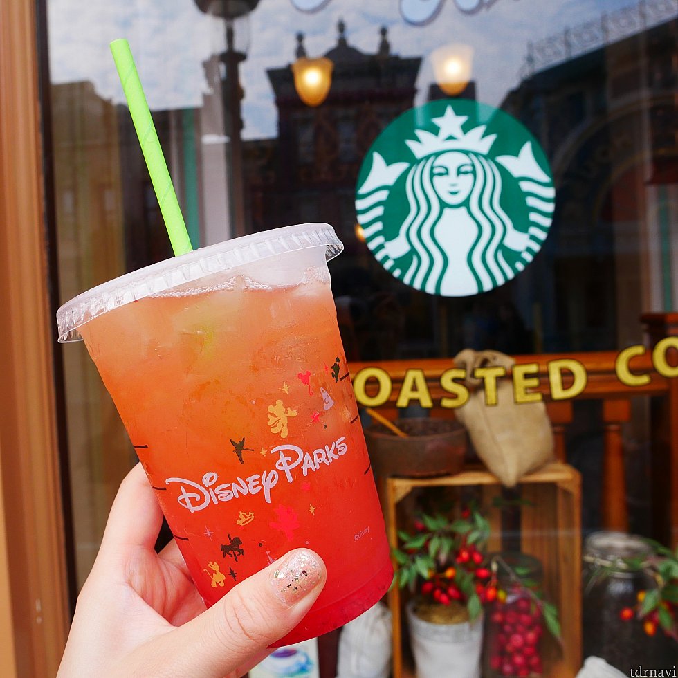 スタバのディズニーデザインはかわいいですね😆💕