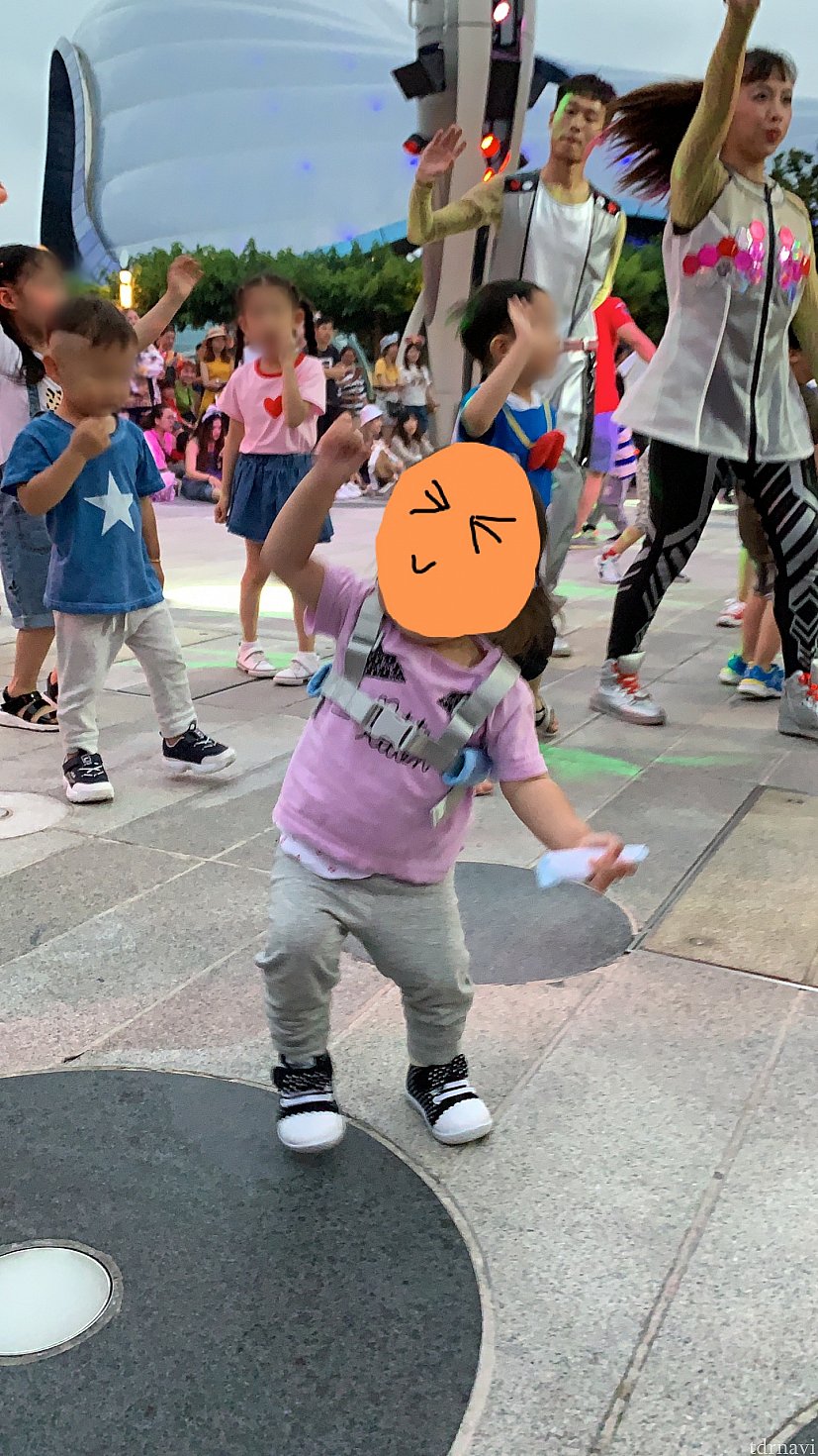我が子もノリノリで踊ってました(笑