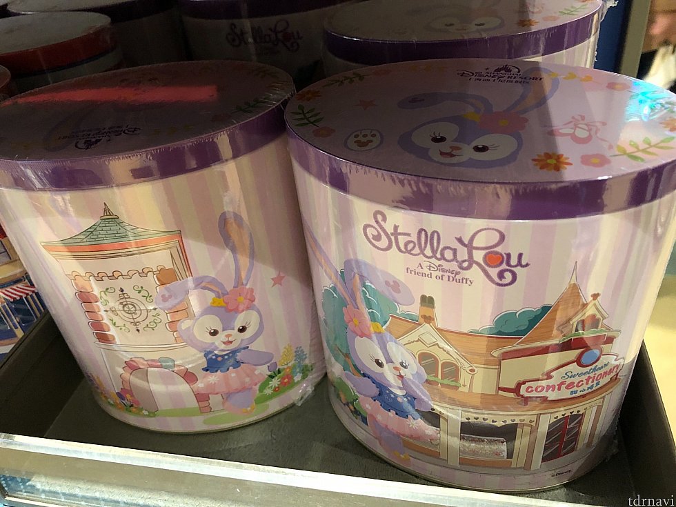 今のところステラルーのと2種類かな?缶が可愛い♡