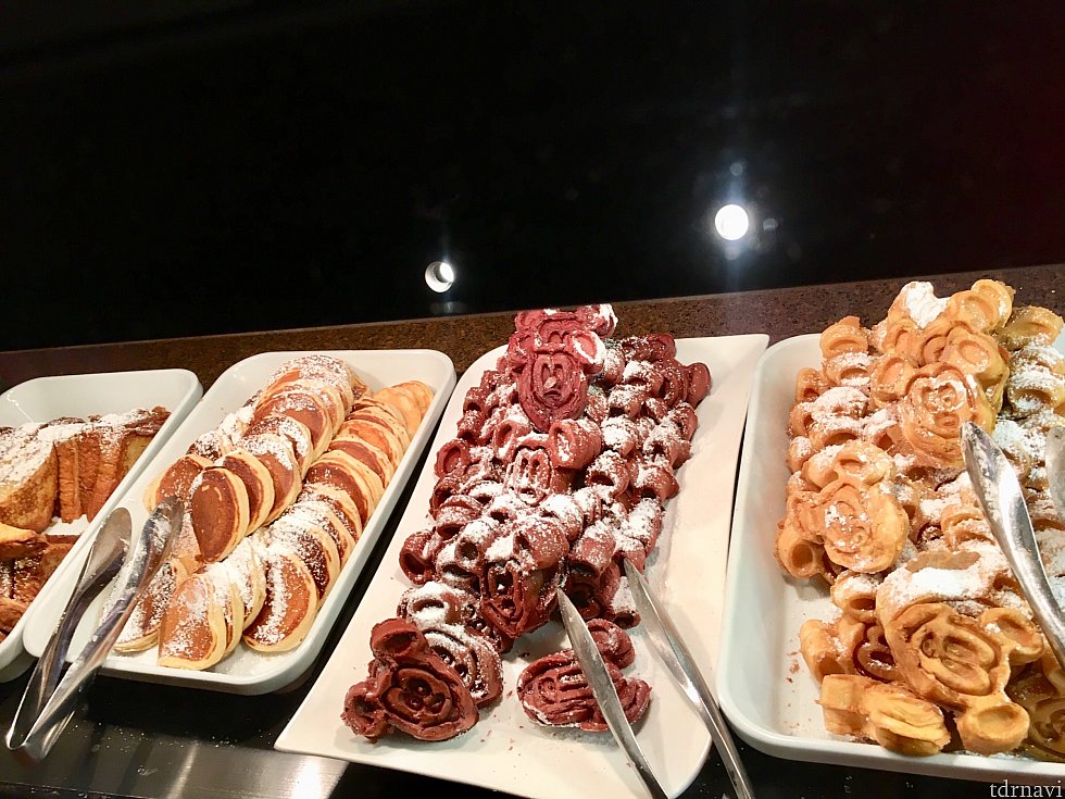 ミッキーの形のワッフル
これはいつ食べても美味い