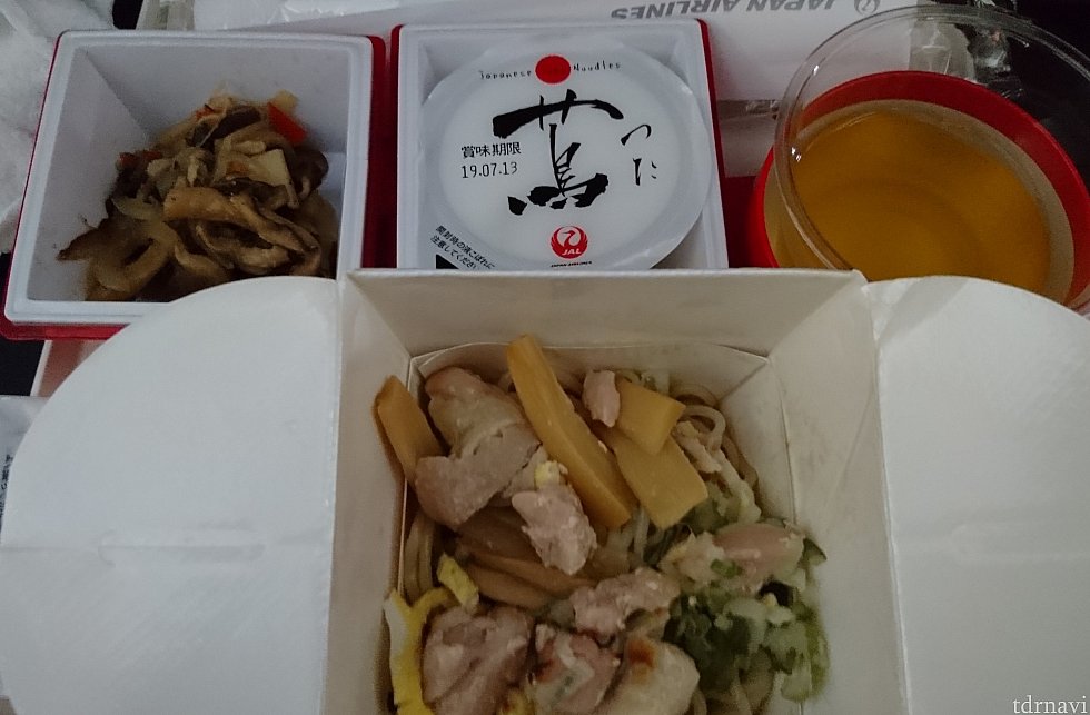機内食その2です。