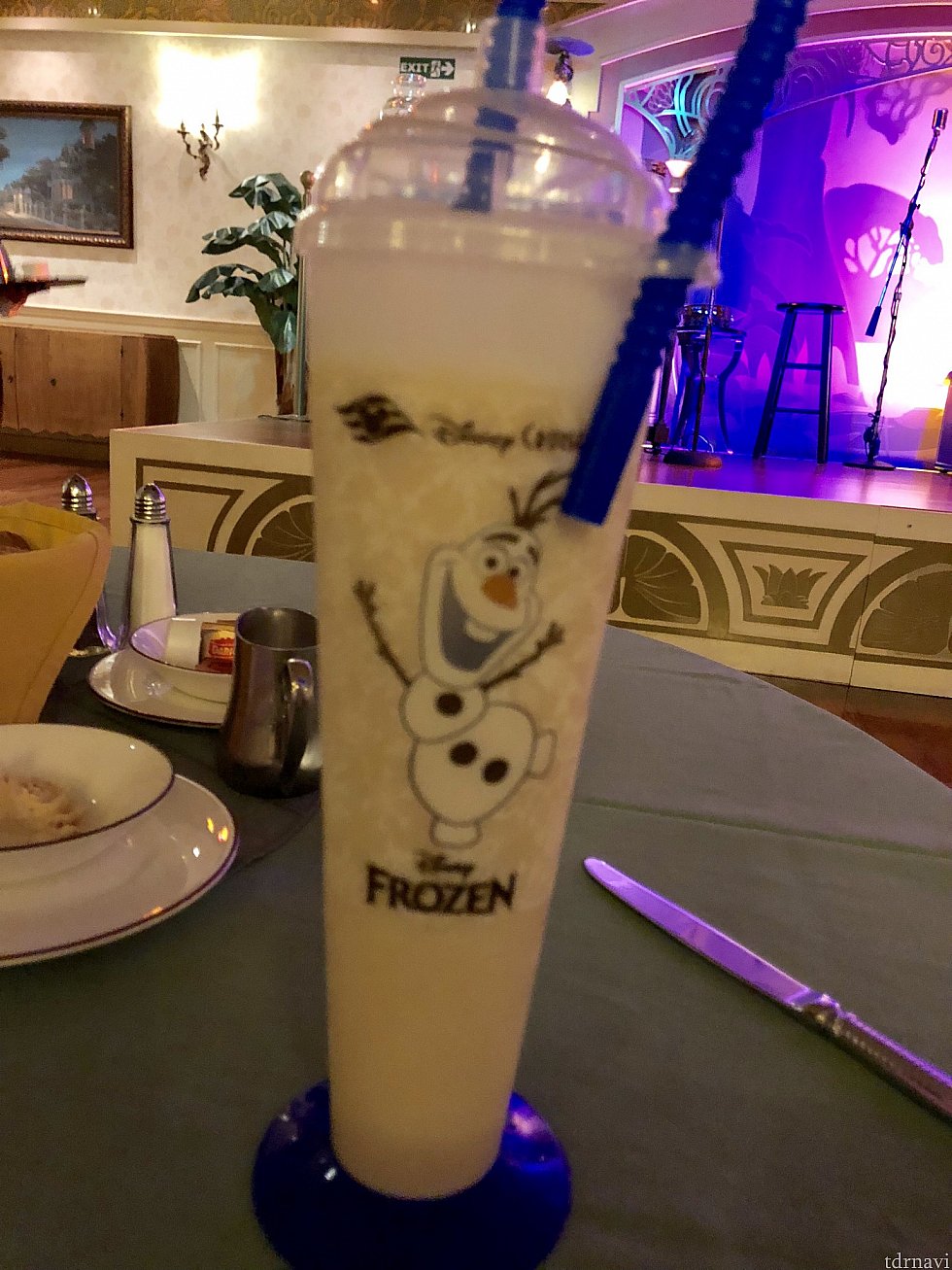 この日限定のスーベニア付きドリンク