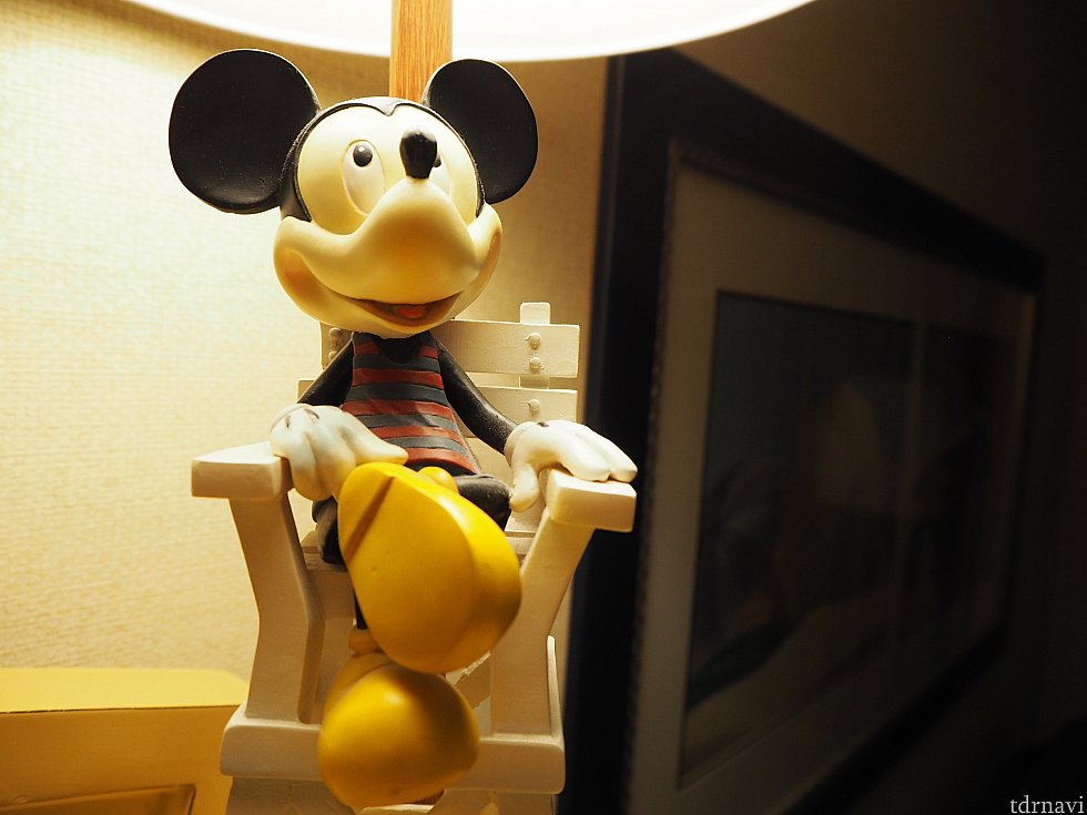 一部屋に1人、ミッキーがいます笑