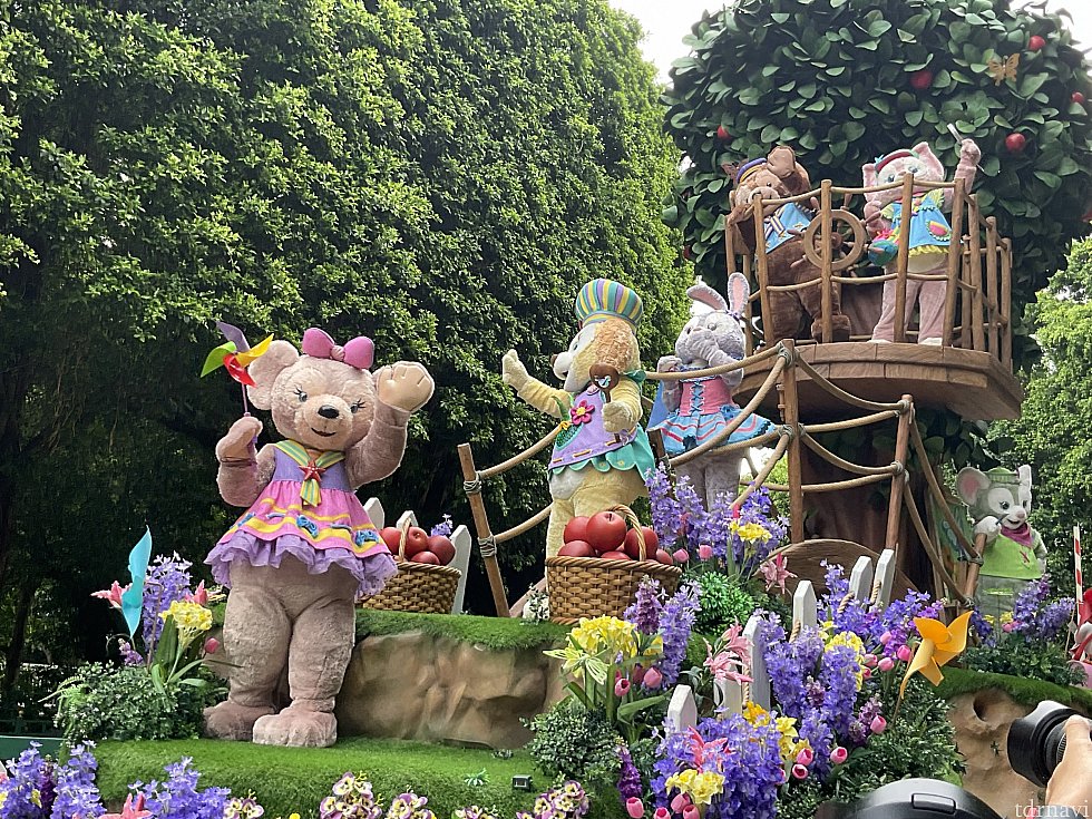 ダッフィーたち!やっと来た〜