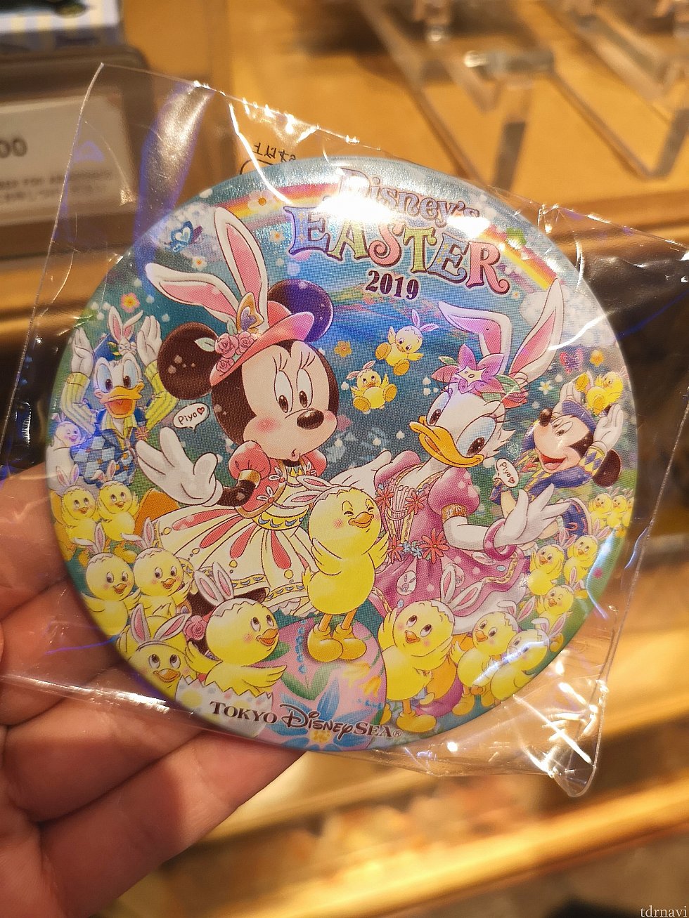 缶バッジ、310円。