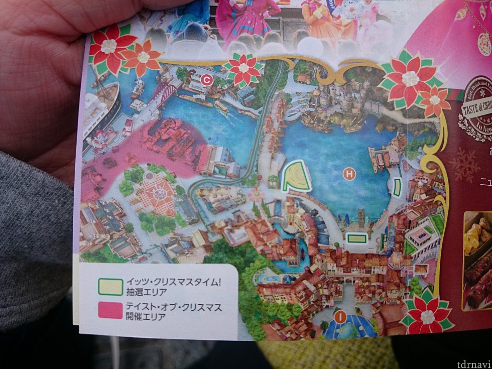 左の赤いエリアです!地味目な記載…