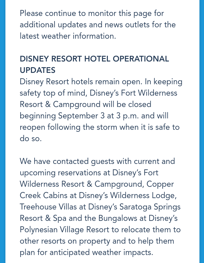 WDW運営情報 その3