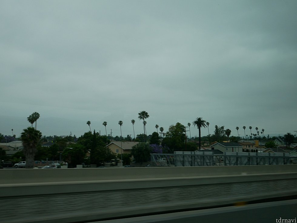 カリフォルニアっぽい風景を横目にユニバーサルに向かいます!