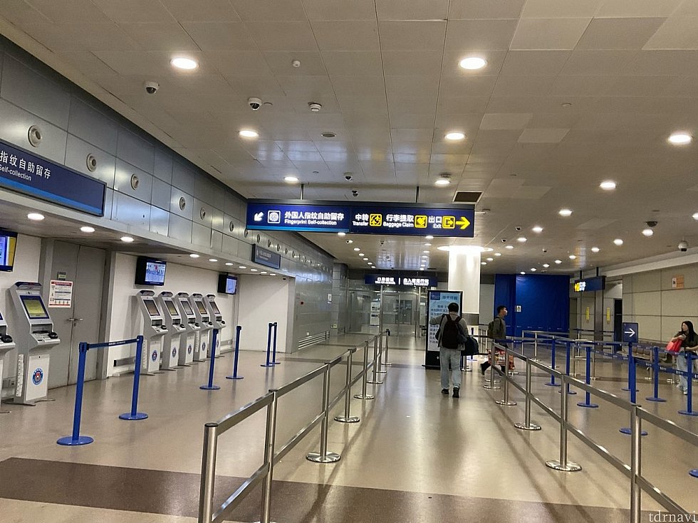 乗継はスムーズ。空いていたのも助かりました
