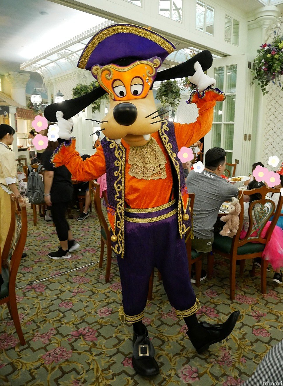 お次はグーフィー!仮面を着けているグーフィーには会ったことがなかったので、嬉しい😆✨