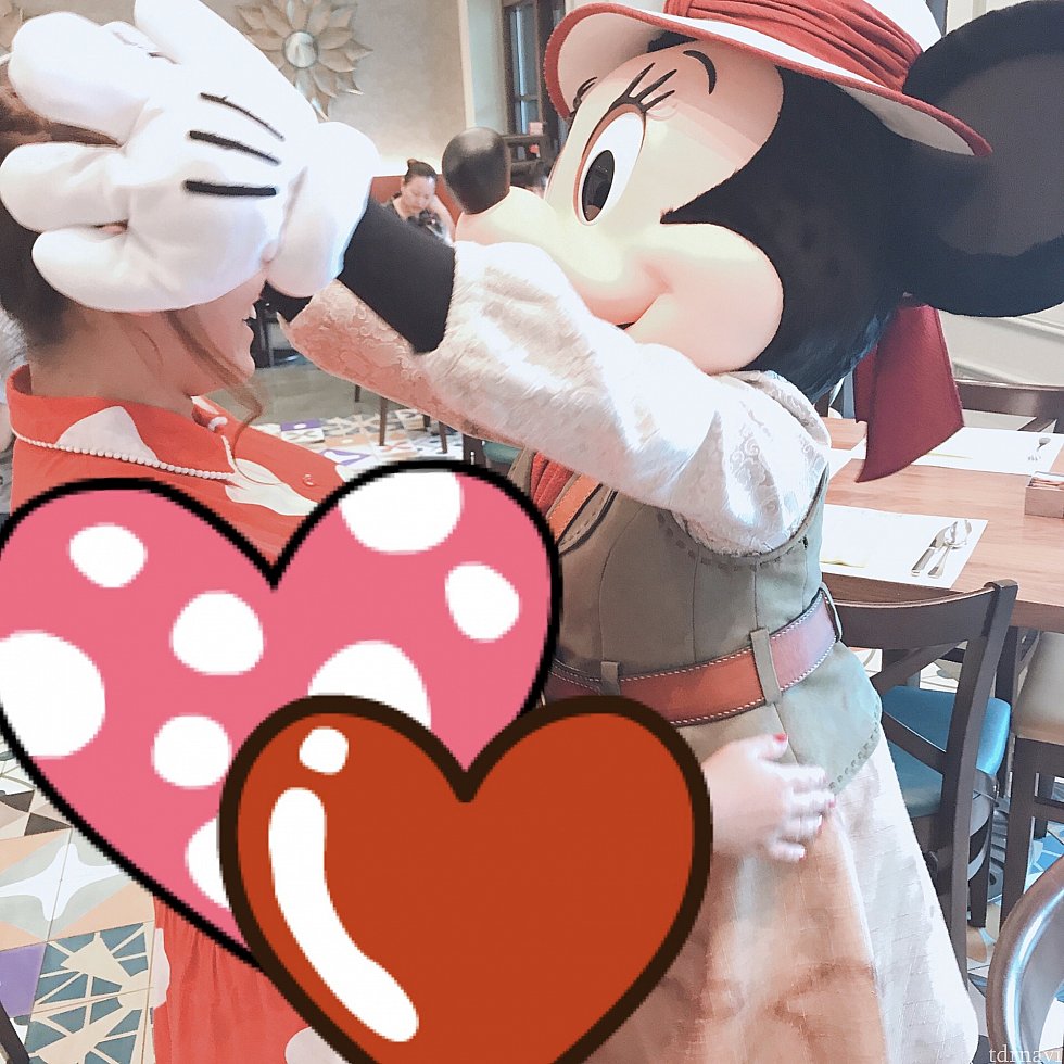 1日目の朝食(幸せ♡)