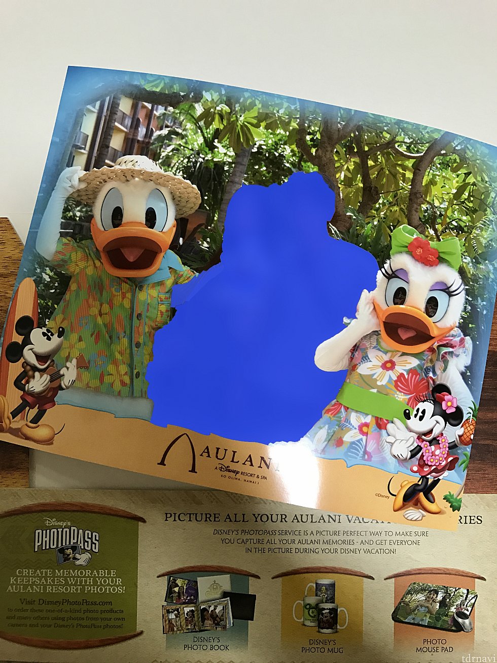 プレゼントのプリントフォト
