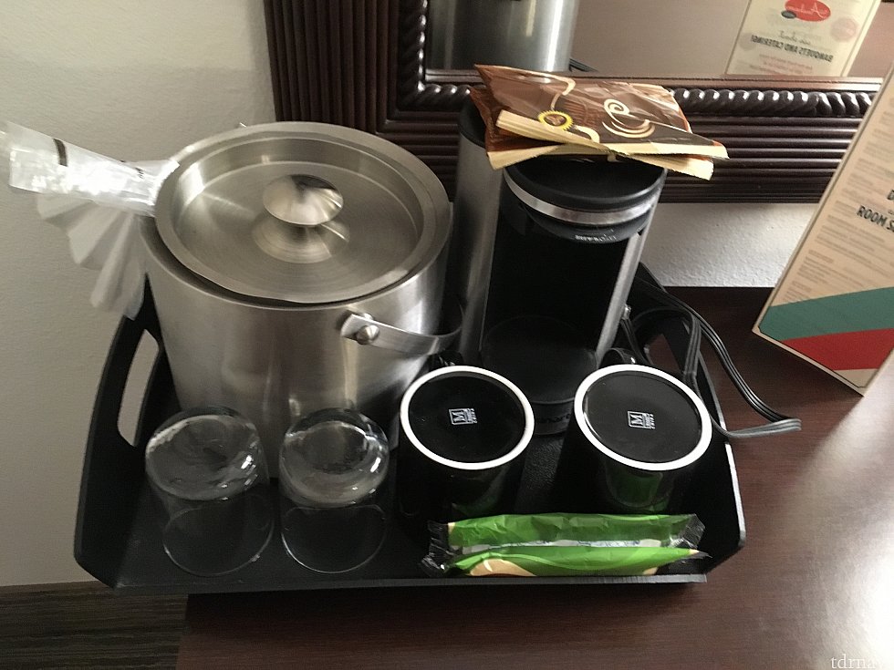 コーヒーが置いてあります。