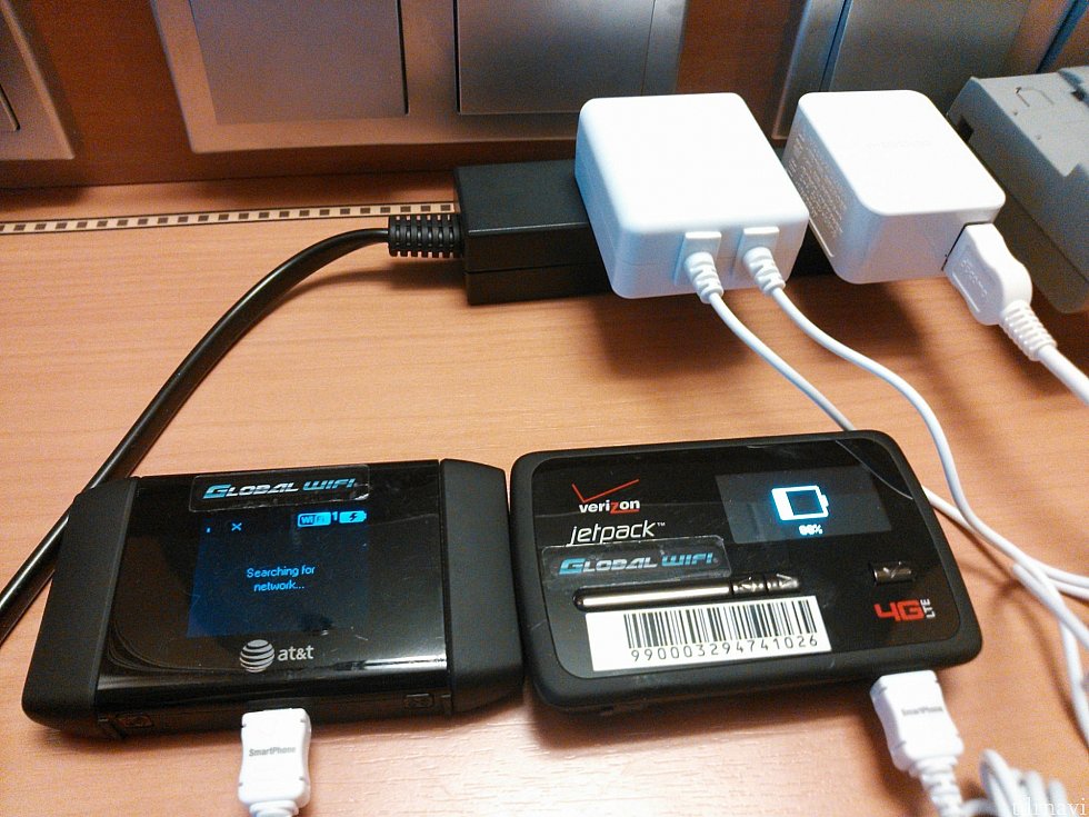 グローバルWIFIをアメリカとバハマと2つレンタルして行きましたが、海上は全く入らず、バハマもナッソーで使えませんでした!船内無料WIFIが今は使えますよ〜