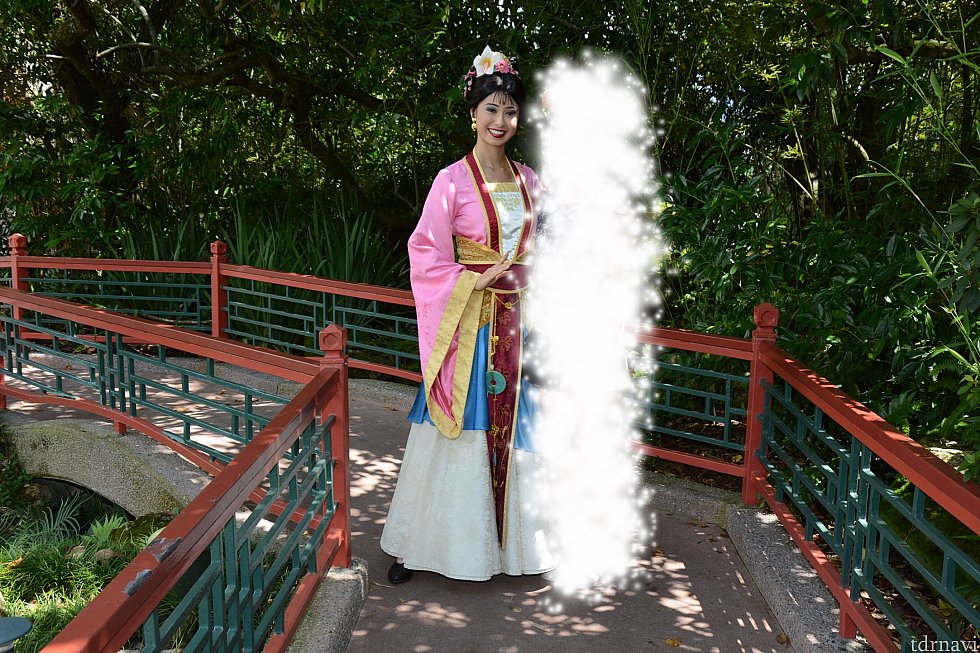 ムーランとても美人でした