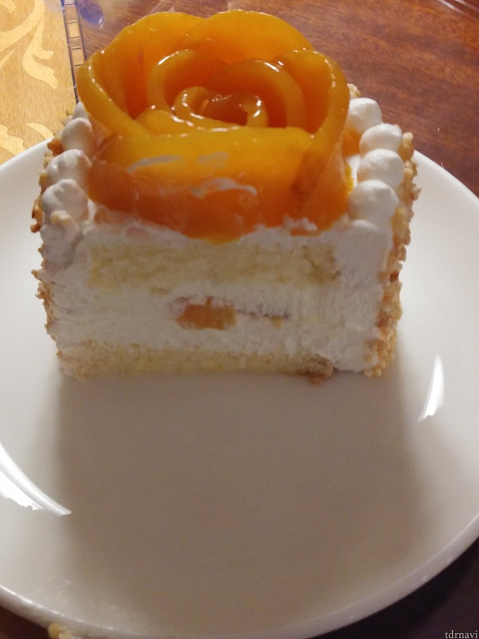 ケーキの断面