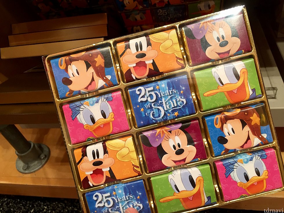 こちらもチョコレートの詰め合わせ。