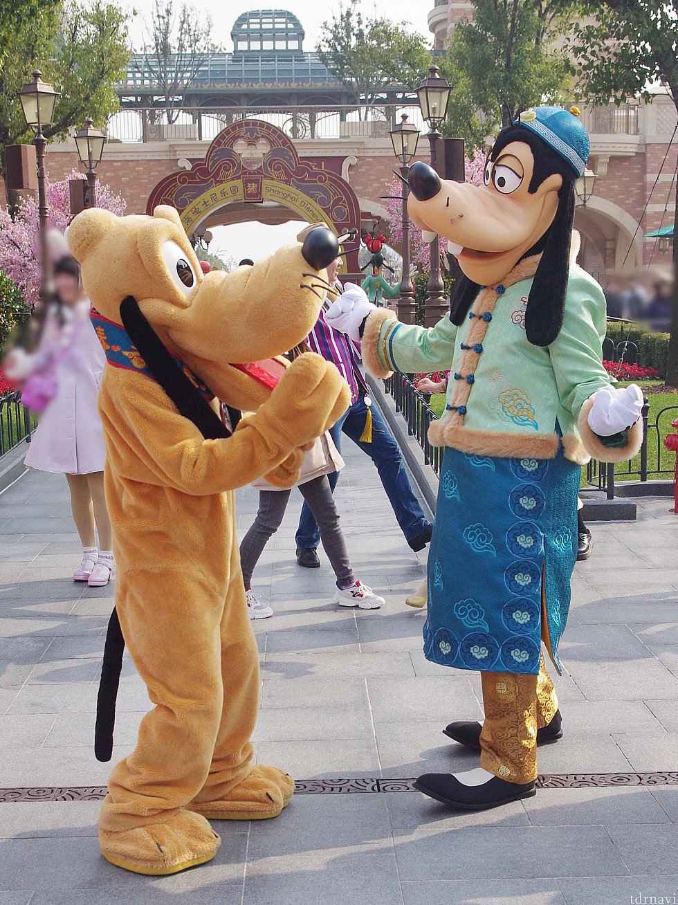 グーフィーとプルート♡