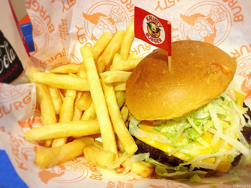 KRUSTY BURGER
王道のハンバーガー
$12.99