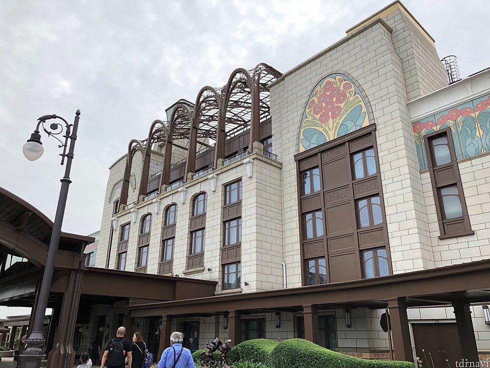 上海ディズニーランドホテルの入り口