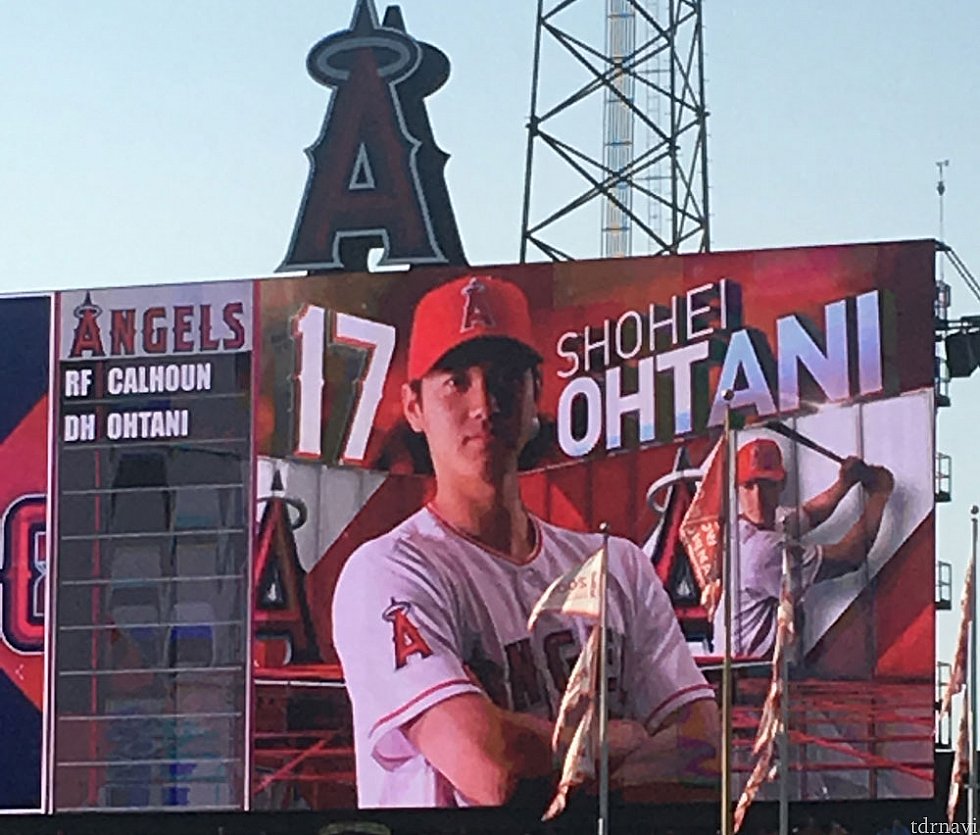 大谷選手、ものすごくカッコ良かったです。