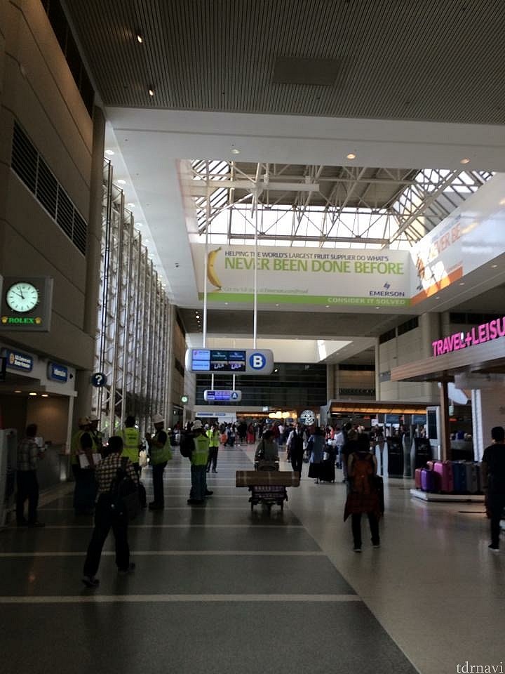 帰り ロサンゼルス空港