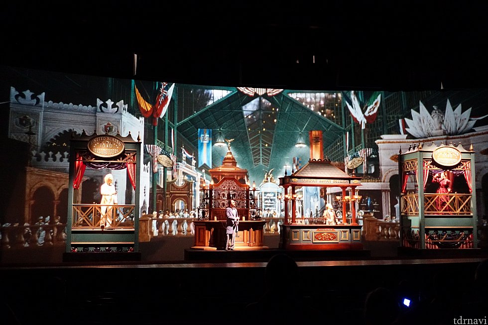 【WDW】アメリカン・アドベンチャー エプコット（フロリダ）のクチコミ