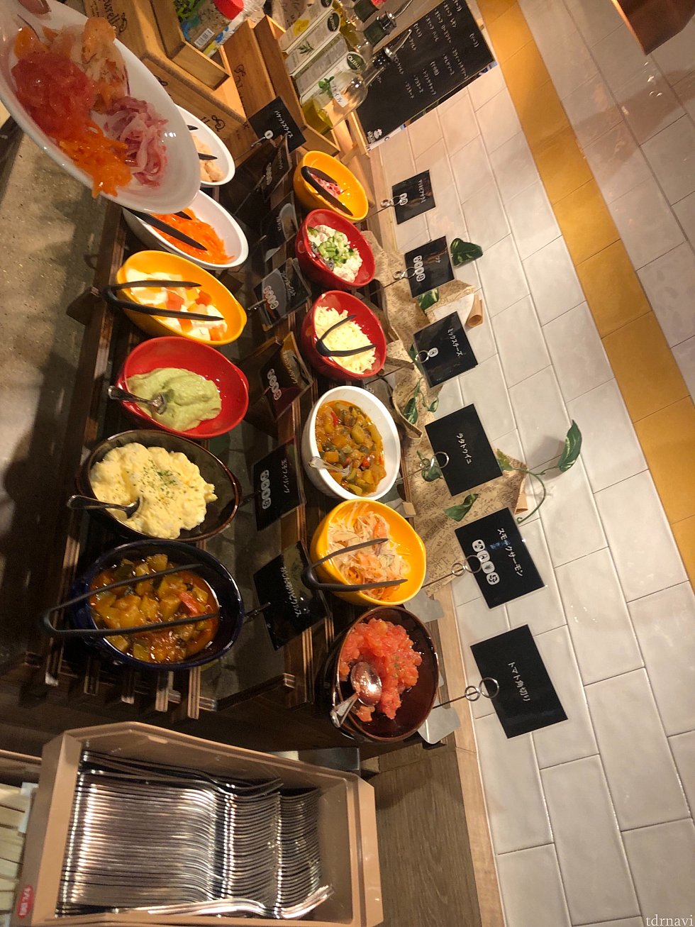 朝食会場です