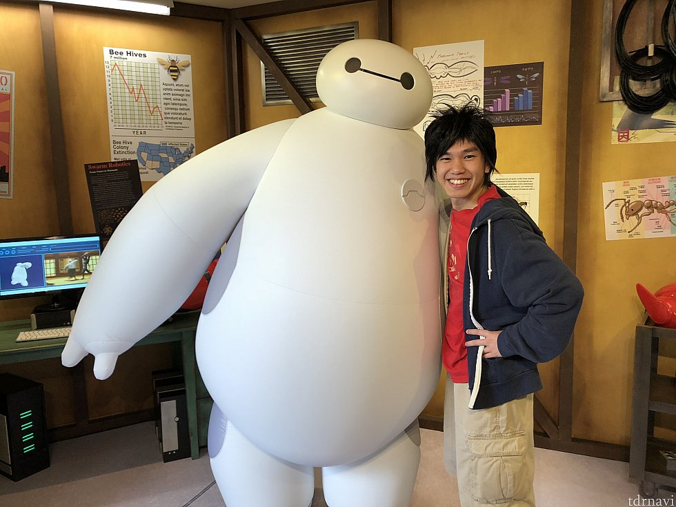 ベイマックスとヒロ!