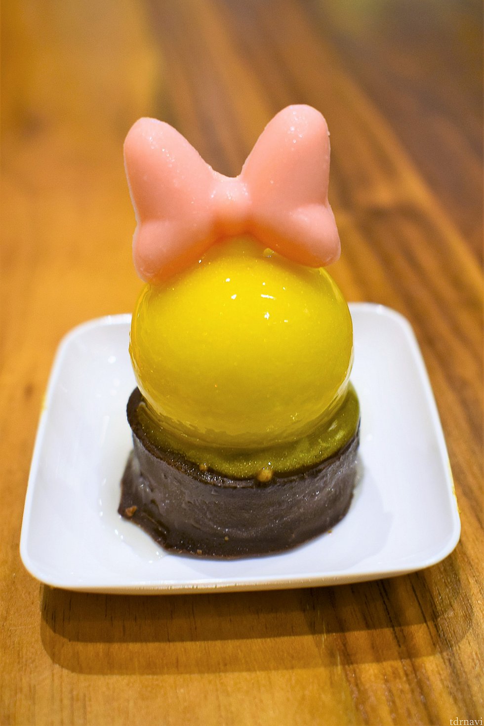 マンゴームースとチョコレートのスフレ これが一番美味しかったです!