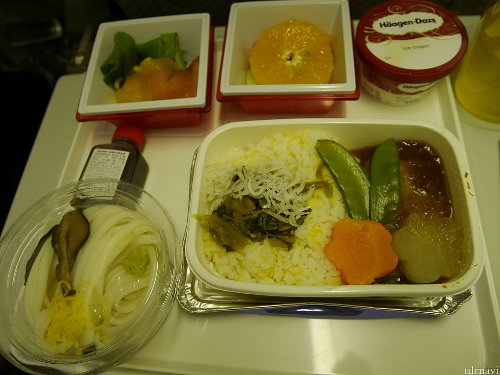 【JAL】ハーゲンダッツが嬉しい🎵