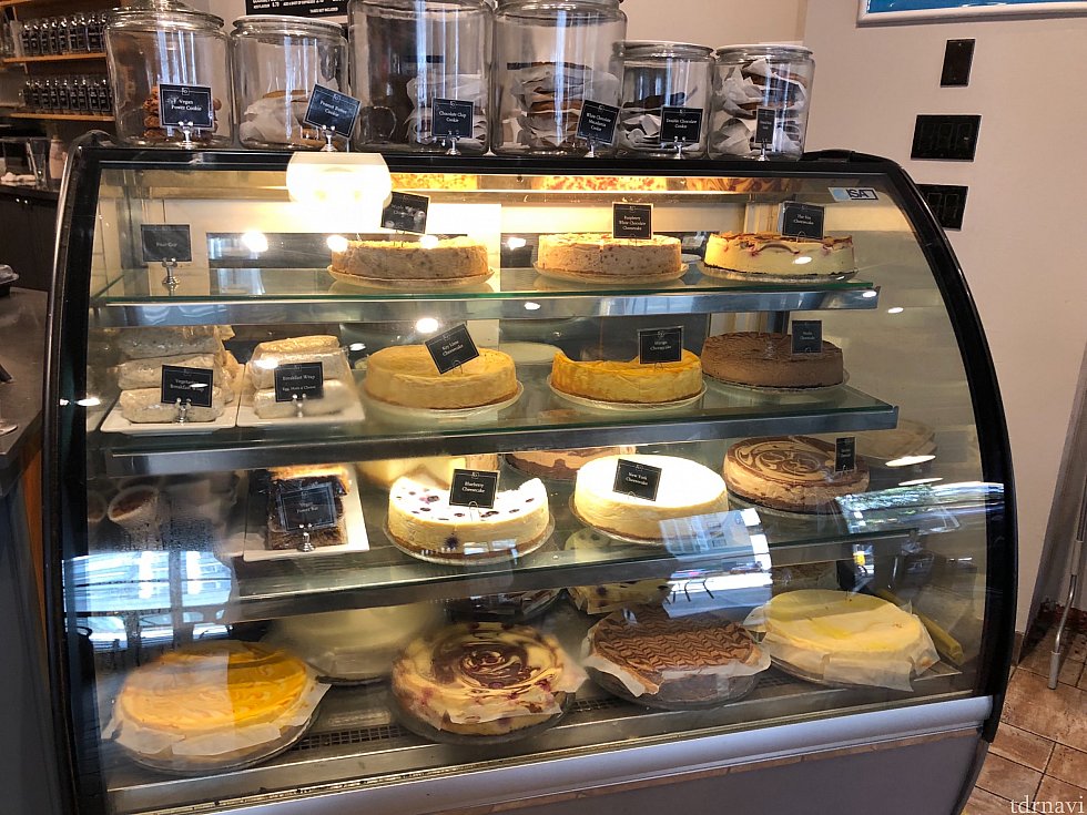 チーズケーキはこんな感じ