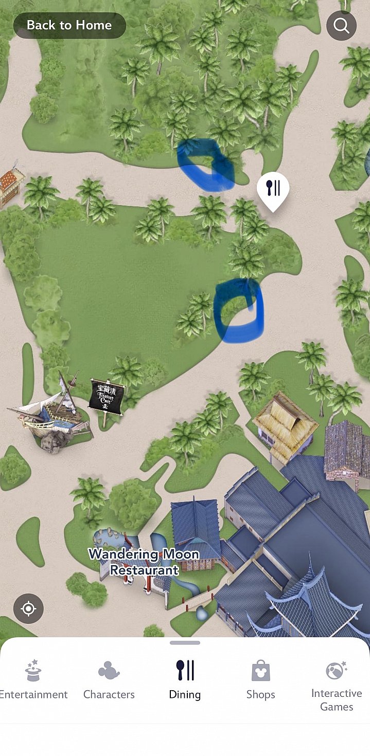 青の印のどちらかにワゴンがありました!