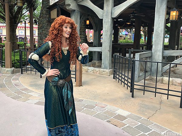 ファンタジーランドにはメリダが!