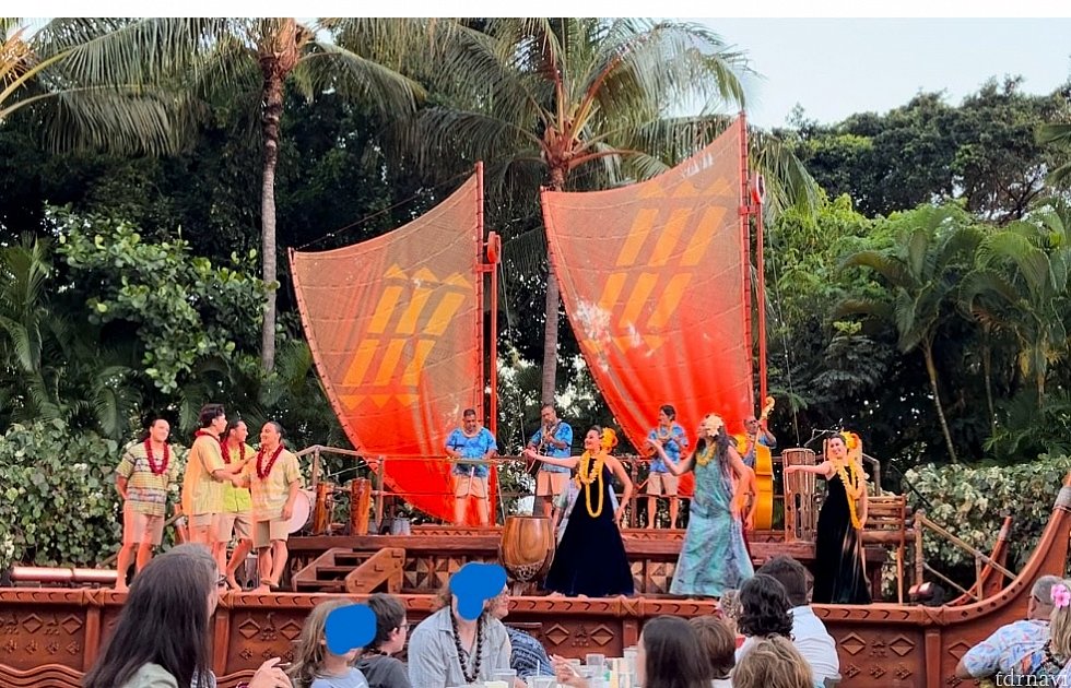 さすがディズニー版ルアウ！（アウラニ）