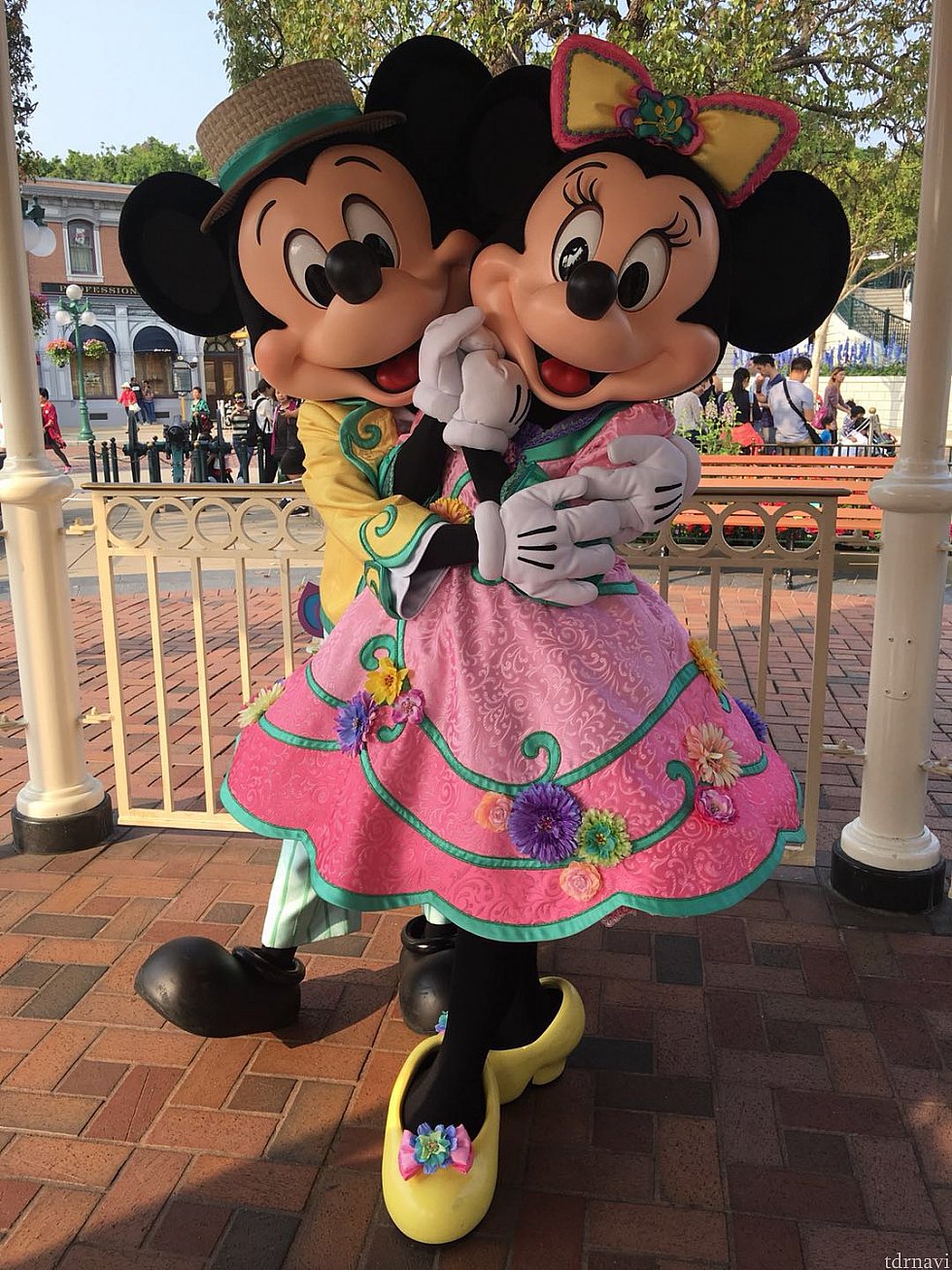 長時間並んでもこの笑顔で癒されました。